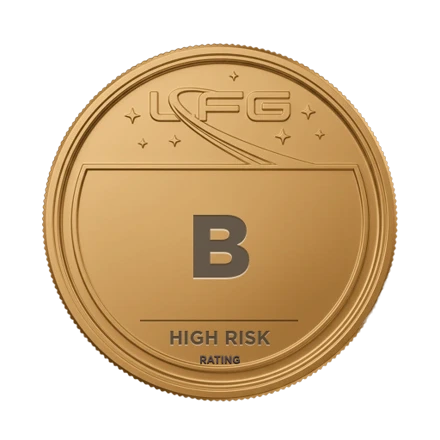 B rating badge