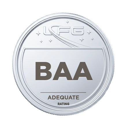 BAA rating badge