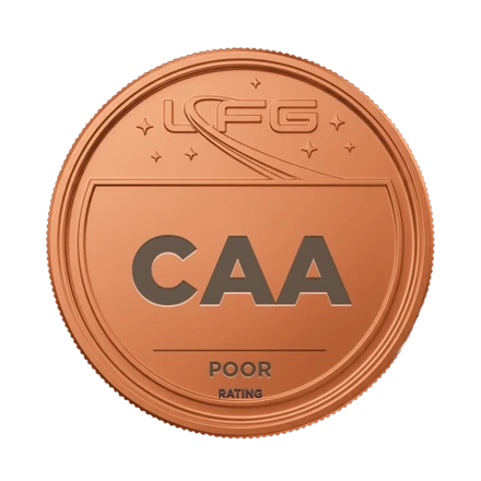 CAA rating badge
