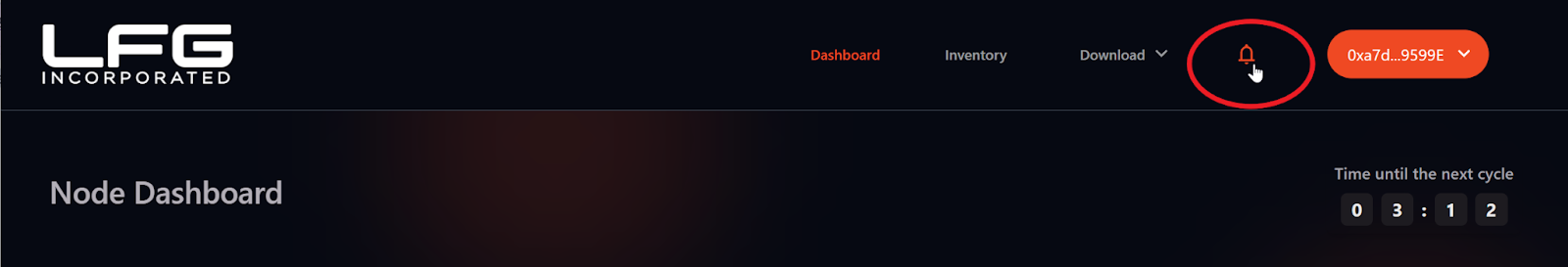 LFG Node Dashboard