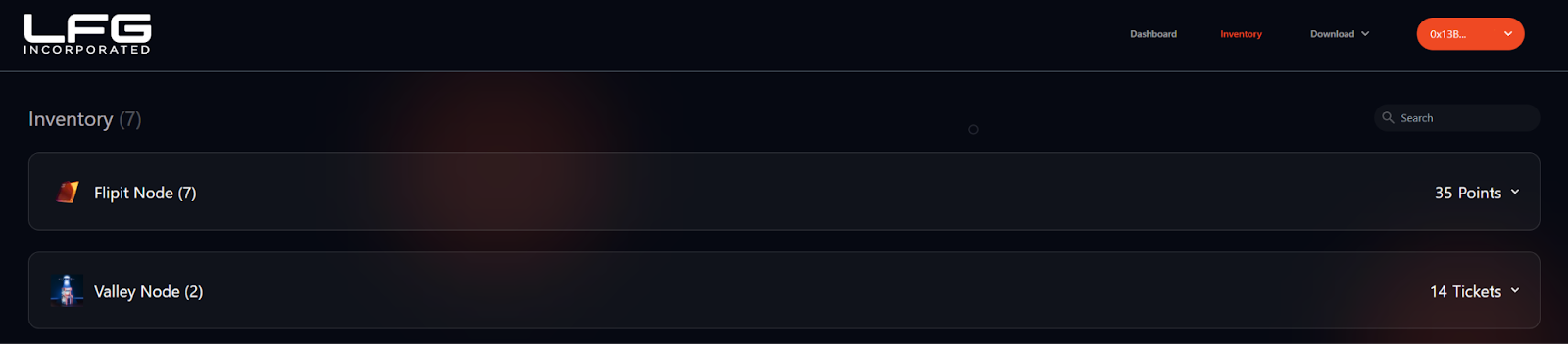 LFG Node Dashboard