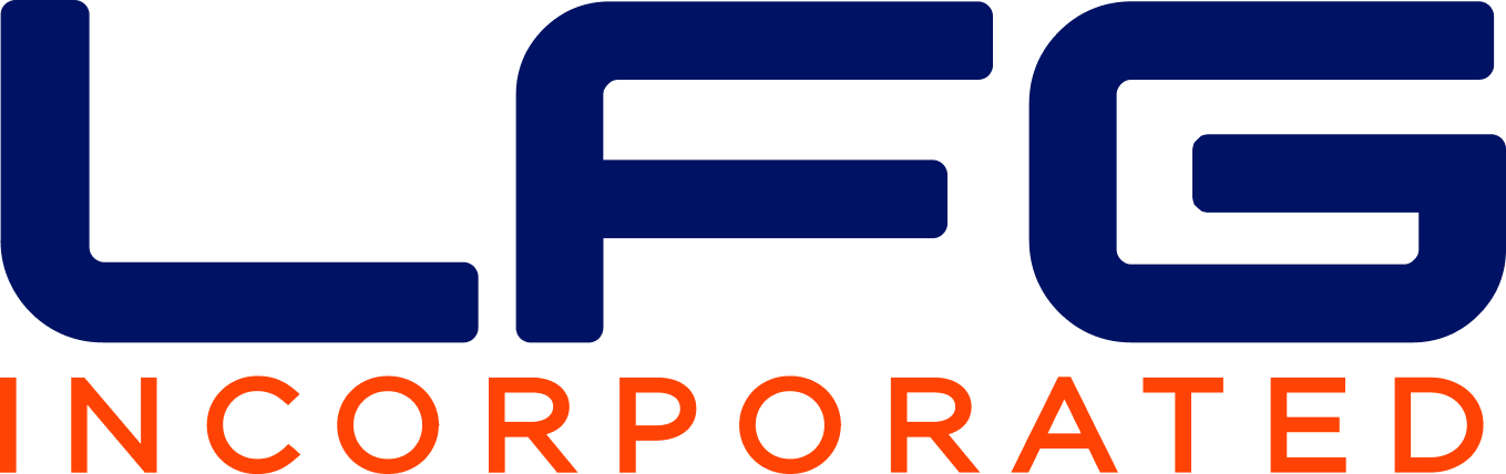 LFG Incorporated secondary logo, color version