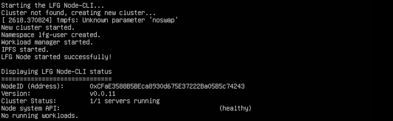 Install LFG Node CLI on MacOS