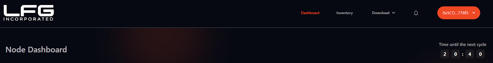LFG Node Dashboard