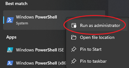 Install LFG Node CLI on Windows